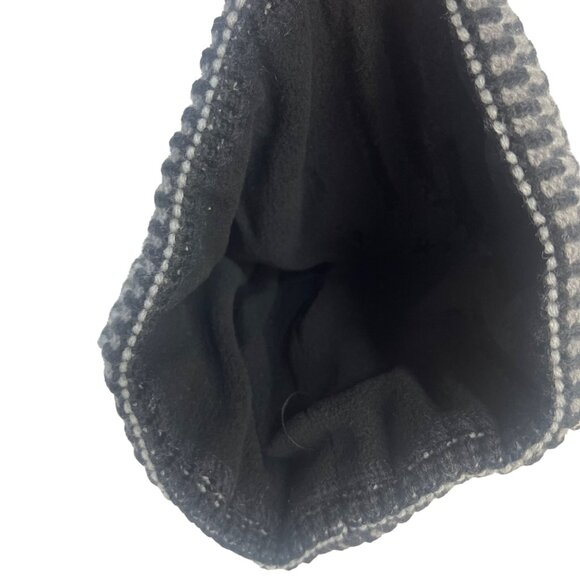 All In Motion Striped Beanie Hat One Size Fleece Lined Warm Winter - Picture 3 of 6